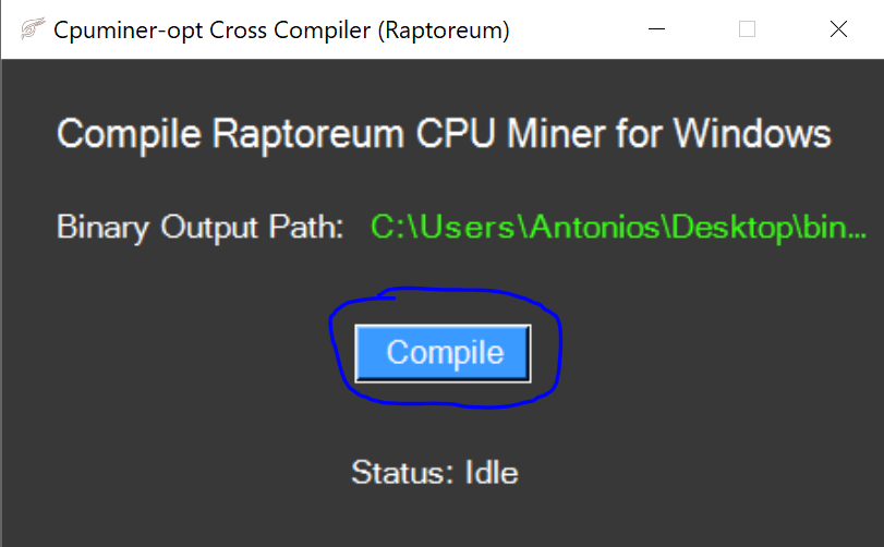 交叉编译 Raptoreum CPU Miner 交叉编译 Raptoreum CPU Miner